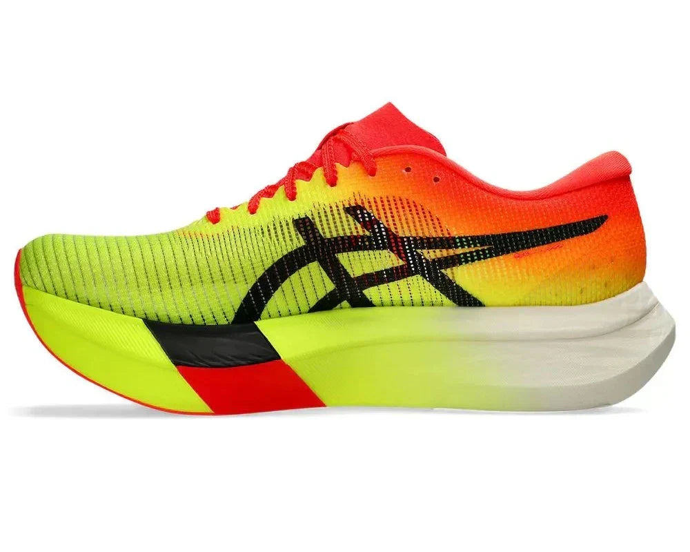 Tênis Asics Metaspeed Sky Paris Verde/Laranja