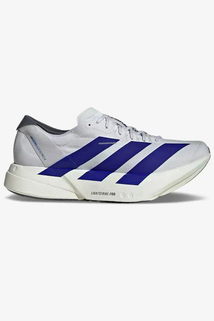 Adidas Adizero Adios Pro 4 - Branco/Azul