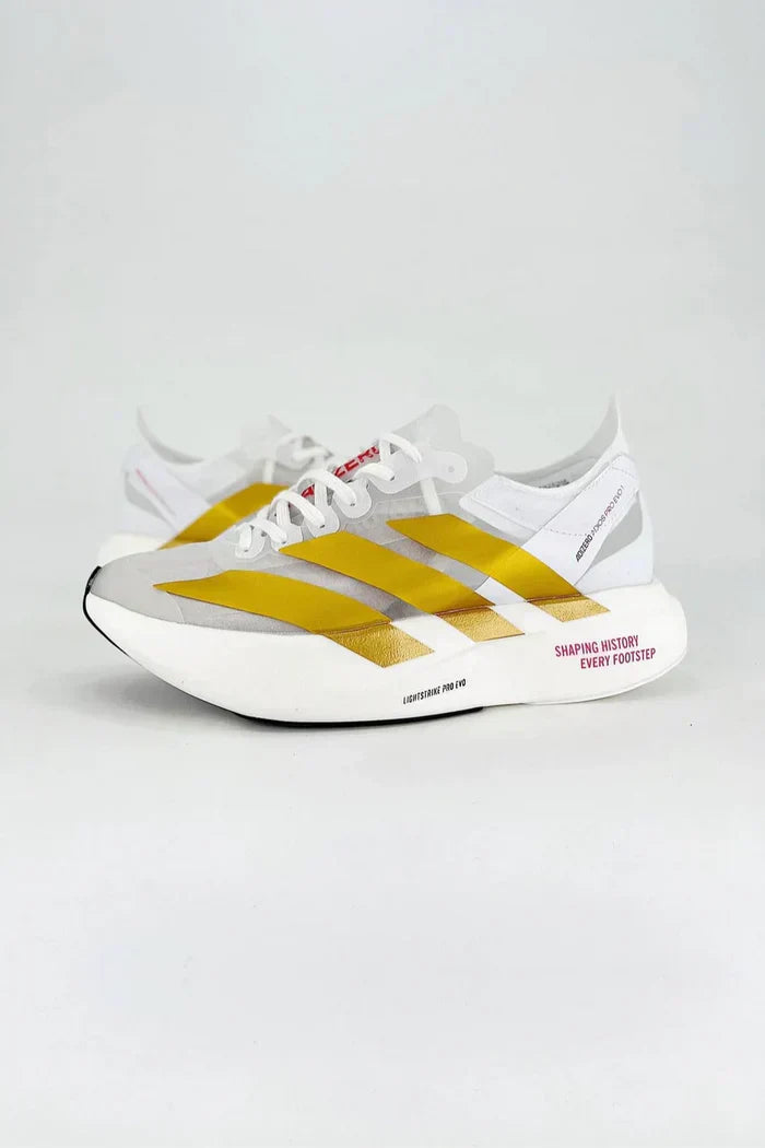 Adidas Adizero PRO EVO 1 - Branco/Dourado
