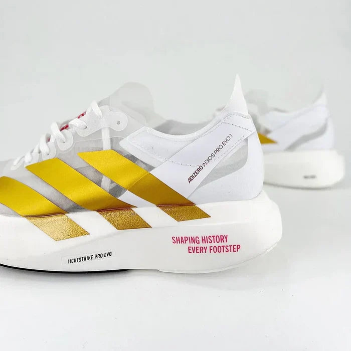 Adidas Adizero PRO EVO 1 - Branco/Dourado